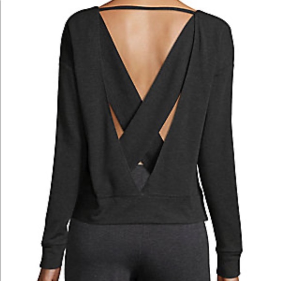 ALO Yoga Tops - Alo Yoga Uplift Crossback Sweatshirt